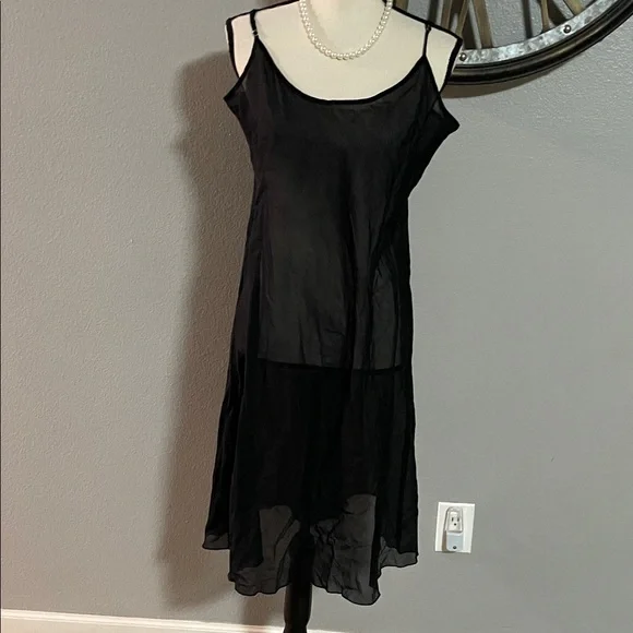 JOHNNY WAS BY BIYA EMBROIDERED AND LACE Black and Multicolor Maxi Dress - Picture 10 of 11